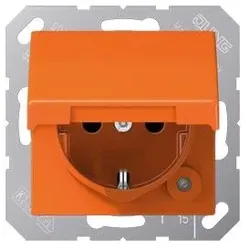 JUNG SCHUKO-Steckdose 16A 250V orange
