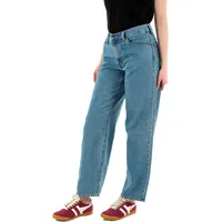 Levi's Damen. Baggy Jeans Papa blau (29/32), Lässig, Baumwolle,
