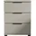 Die Möbelfundgrube Nachtschrank SMILLA 2 46 x 61 x 42 cm Schwarz