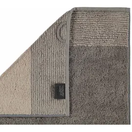 CAWÖ Luxury Home Two-Tone 590 Duschtuch 80 x 150 cm graphit