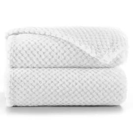 restilo Kuscheldecke 70 x 150 cm Weiß