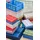 HAY Aufbewahrungsbox Colour Crate L 53 x 34 x 18 cm 1-tlg. Dusty blue