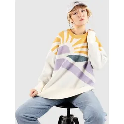 Passenger Sunsets Knitted Jumper Strickpullover marshmallow Gr. XS