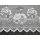 Stickereien Plauen Scheibengardine STICKEREIEN PLAUEN "Häuschen" Gr. 6, weiß, B:200cm H:50cm, Polyester, Gardinen