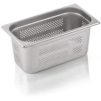 Was 7113 150 Serie 71 Chromnickelstahl Gastronormbehälter mit Stapelrand,