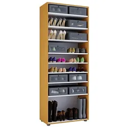 VCM my home Schuhregal Vandol I buche 71,0 x 37,0 x 180,0 cm