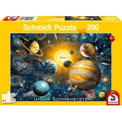 Puzzle - Unser Sonnensystem, 200 Teile
