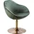 FineBuy Sessel SIRAN Samt 70 x 79 x 70 cm Grün drehbar