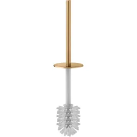 Keuco WC-Bürste Edition 400 Messing gebürstet/Weiß
