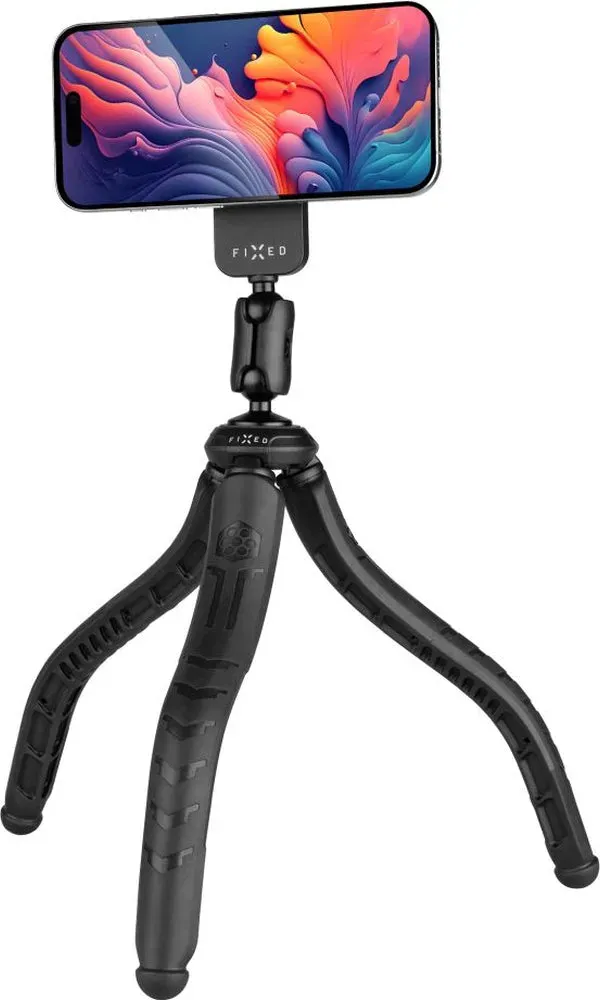 Halterung, Stativ, Selfie-Stick für Smartphones FIXED Creator Flexible Tripod MagSafe 1/4