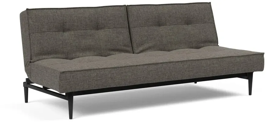Innovation Splitback Klappsofa 115x210 cm - Schwarz