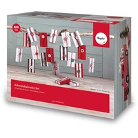 Rayher Hobby 46337000 Adventskalender Zubehör, Holz, Mehrfarbig, One Size