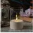 MARELIDA LED Windlicht 15 cm creme