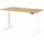 bümö Schreibtisch 160x80 cm Eiche / Weiß