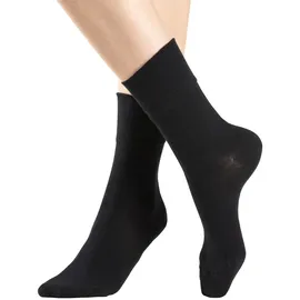 H.I.S. Socken 6 Paar Schwarz 35-38