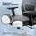 clouvou BrightSeat Bürostuhl Ergonomisch Schwarz