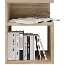 Top e shop Nachtkommode, Sonoma Eiche, Holzwerkstoff, 30x40x30 cm, Schlafzimmer, Nachttische