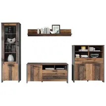 Forte Derbe CLIF 4-tlg. Old Wood Vintage/Beton-Optik (18508810)