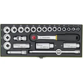PROXXON Steckschlüsselsatz 3/8" 24-tlg.