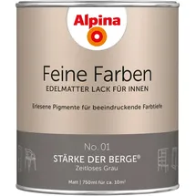 Alpina Feine Farben Lack 750 ml No. 01 stärke der berge