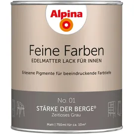 Alpina Feine Farben Lack 750 ml No. 01 stärke der berge