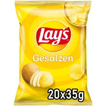 lay ́s® gesalzen Chips 20x 35,0 g, 20 St.