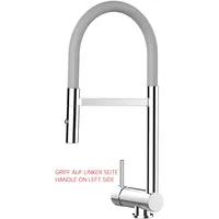 VIZIO Wasserhahn Vorfenster Einhebelmischer Grau