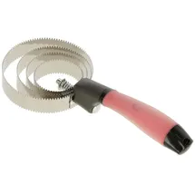 Kerbl Covalliero Spiralstriegel mit Gelgriff Rot/Schwarz