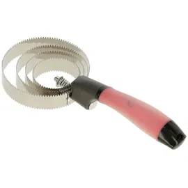 Kerbl Covalliero Spiralstriegel mit Gelgriff Rot/Schwarz
