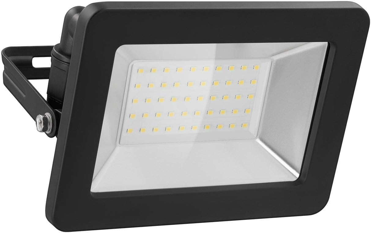 Goobay LED-Außenstrahler, 50 W - mit 4250 lm, neutralweißem Licht (4000 K) und M16-Kabelverschraubung, für den Außeneinsatz geeignet (IP65)