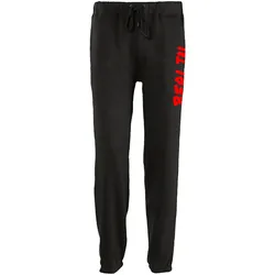 multifanshop Jogginghose - Berlin rot - Textmarker - Druck rot - Trainingshose