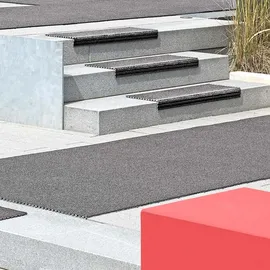 AKO Sichtschutzmatte PVC 120 x 700 cm Silber