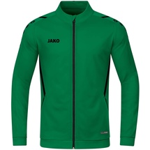 Jako Challenge Polyesterjacke sportgrün/schwarz S