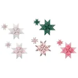 Rico Design Fröbelsterne Magical Christmas