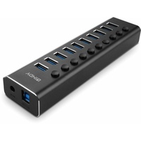 Lindy 43370 USB 3.0 Hub mit Ein-/Ausschaltern