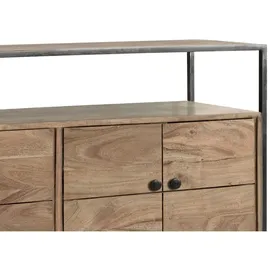 SAM Outillage Sideboard Kommode 150 x 83 x 40 cm Akazienholz stonefarben SYDNEY