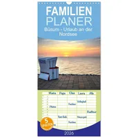 Calvendo Familienplaner 2026 - Büsum - Urlaub an der