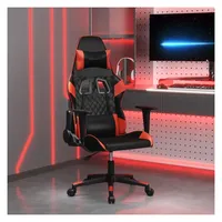 vidaXL Gaming-Stuhl Schwarz und Rot für PC