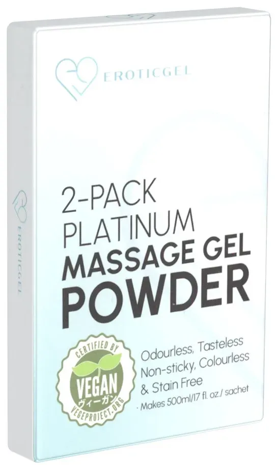 «Platinum Massage Gel Powder» aus natürlichen Inhaltsstoffen (0.01 kg)