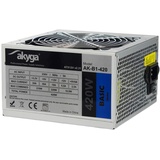 Akyga AK-B1-550 Netzteil 550W, 120mm leiser Lüfter grau