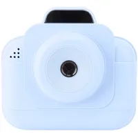 Tbest Sofortbildkamera, 1080P, 2,4-Zoll-Bildschirm, Thermodruck, Zeitraffer, Mehrere Filter, Reisespielzeug für Studenten (Blue)