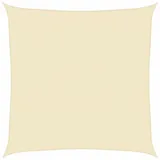 vidaXL Sonnensegel 160 g/m2 Creme 7x7 m HDPE