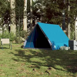 vidaXL Camping-Keilzelt 2 Personen Blau Wasserdicht