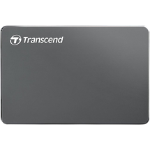 Transcend StoreJet 25C3N 1 TB USB 3.1 grau-metallic