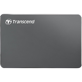 Transcend StoreJet 25C3N 1 TB USB 3.1 grau-metallic