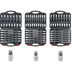 BGS Bit-Einsatz-Sortiment | Antrieb Innenvierkant 12,5 mm (1/2"") | 88-tlg.