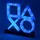 Paladone PlayStation Icons XL Lampe Zubehör Blau