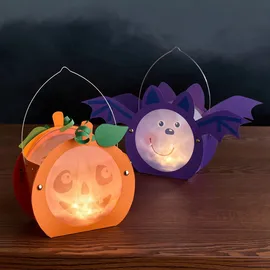 HABA Mini-Klammerlaternen Halloween Bastelset