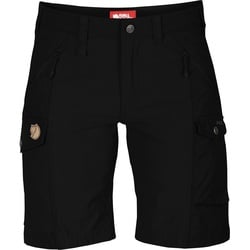 Fjällräven Damen Nikka Short Curved, 38 - Black