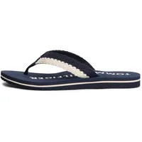 Tommy Hilfiger TH Crochet Summer Sandal Blau 37